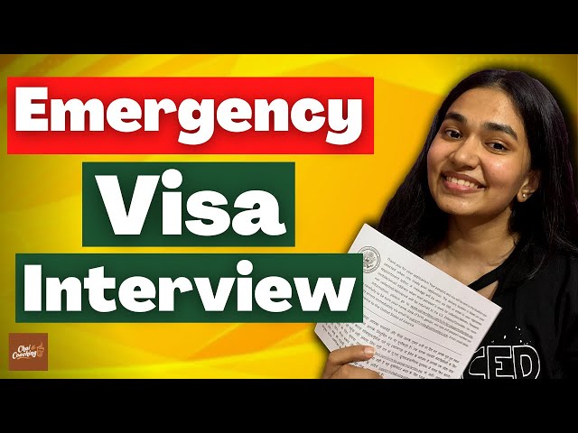My Expedited Appointment US Visa Interview Experience (Emergency F1 Visa Interview)