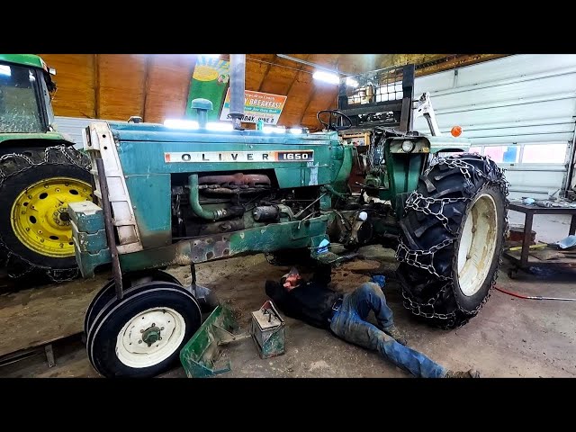 Tractor Repair! l Antique Transmission Trouble!