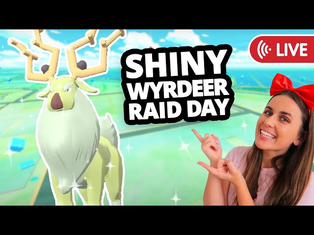 Shiny Wyrdeer Raid Day #PokemonGO