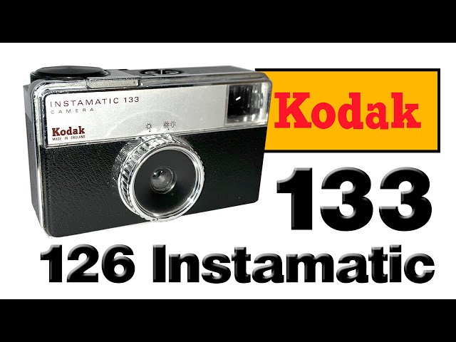 Kodak Instamatic 133 film camera overview