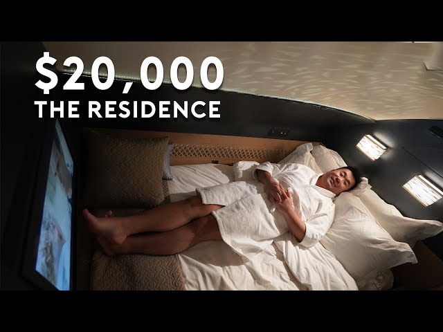 The $20,000 Residence on Etihad A380