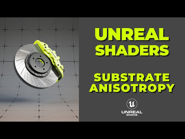 How to create Anisotropy materials in Unreal Engine 5 | Substrate Materials Tutorial