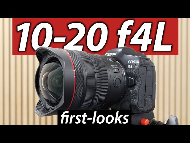 Canon RF 10-20mm f4L REVIEW: Canon's WIDEST lens first-looks