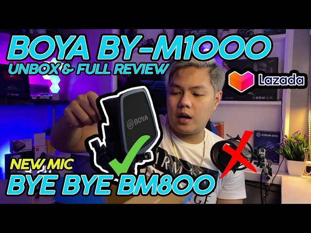 Boya By-M1000 Full Review | Unboxing