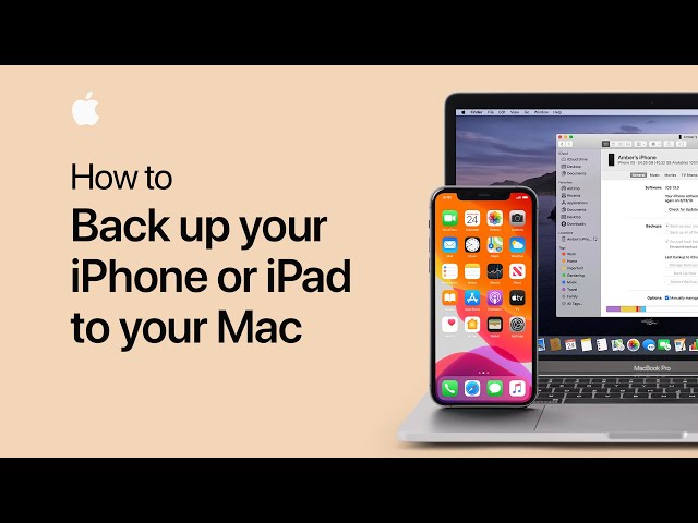 How to back up your iPhone, iPad, or iPod touch to your Mac — Apple Support