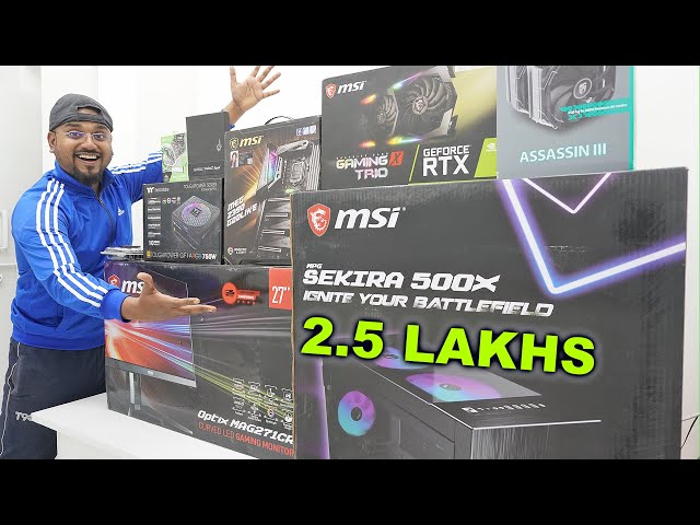 2.5 Lakh Rupees ULTIMATE GAMING PC India 2020
