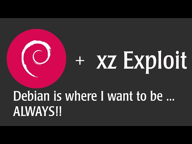 Debian, Linux and the xz security problem