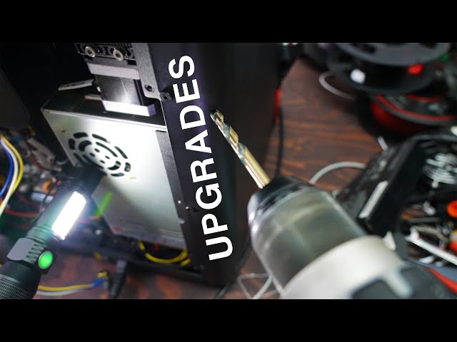 Drilling my Flashforge Adventurer 5M PRO 3D Printer for UPGRADES