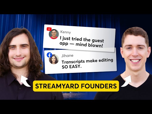 Ask StreamYard - The Easy Way To Go Live & Record Content (#263)
