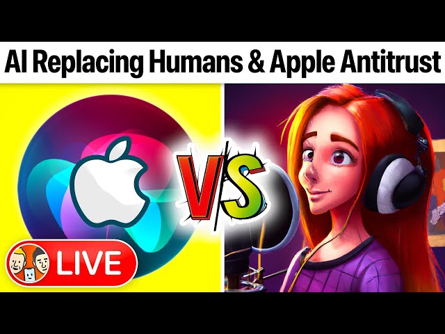 🔴 AI Replacing Humans, Apple Under Investigation, Answering Your Questions, & More!