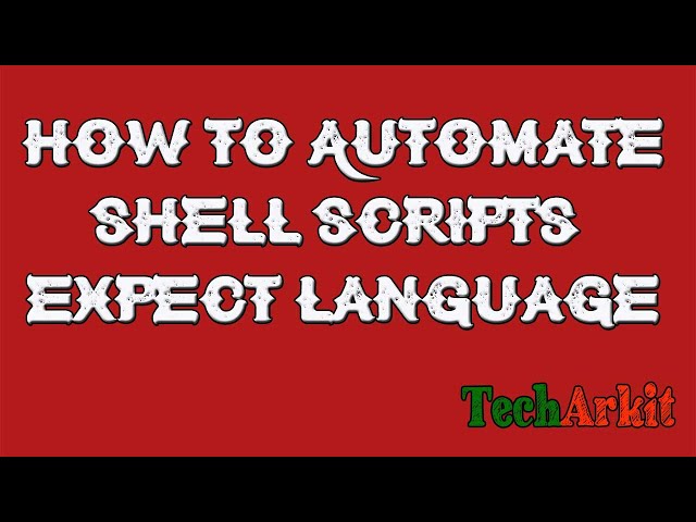 Expect Command Automate SSH Login | Tech Arkit
