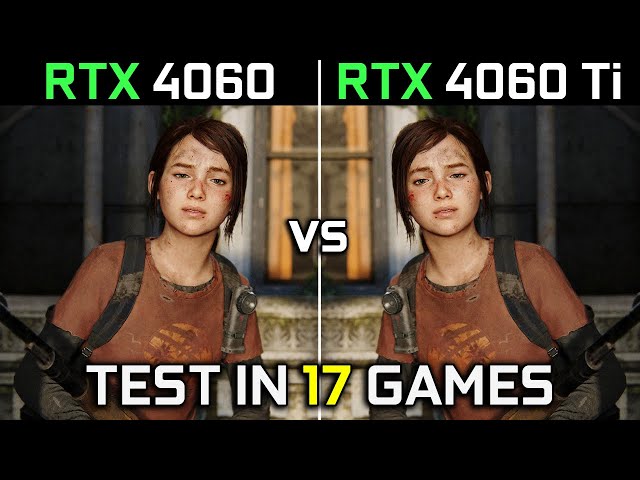 RTX 4060 vs RTX 4060 Ti | Test in 17 New Games | 1080p - 1440p | The Ultimate Comparison! 🔥 | 2023