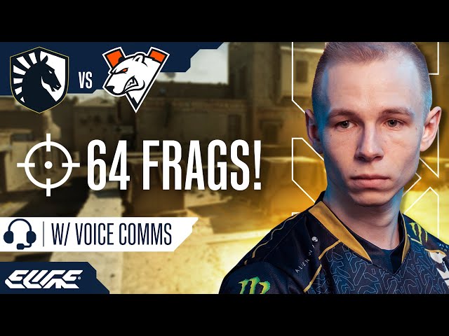 Dropping 64 Kills in Pro League vs. Virtus Pro (with Voice Comms) - CS:GO