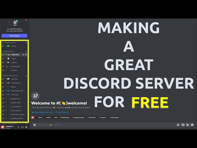 How to create discord server 2 ways