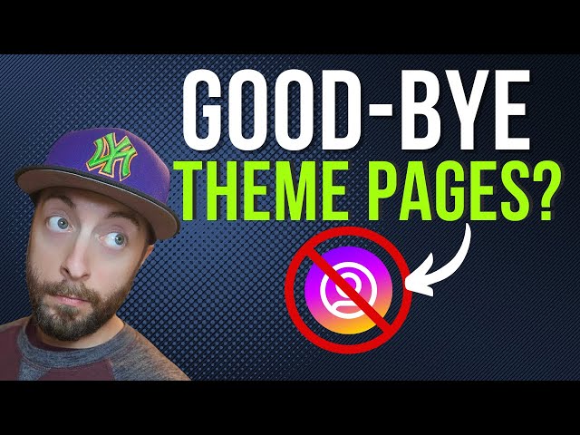 HUGE INSTAGRAM NEWS - Is This The End Of Theme Pages?