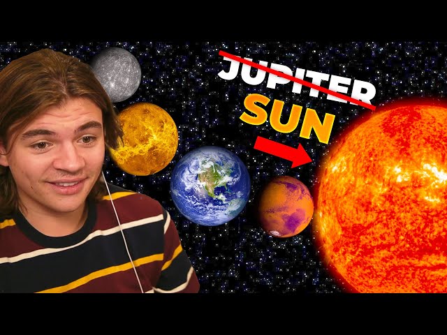 I Put The Sun Where Jupiter is...