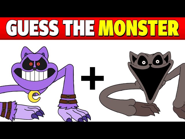🤯🐱🔊Guess The MONSTERS by EMOJI + VOICE | Smiling Critters | Poppy Playtime Chapter 3 Compilation