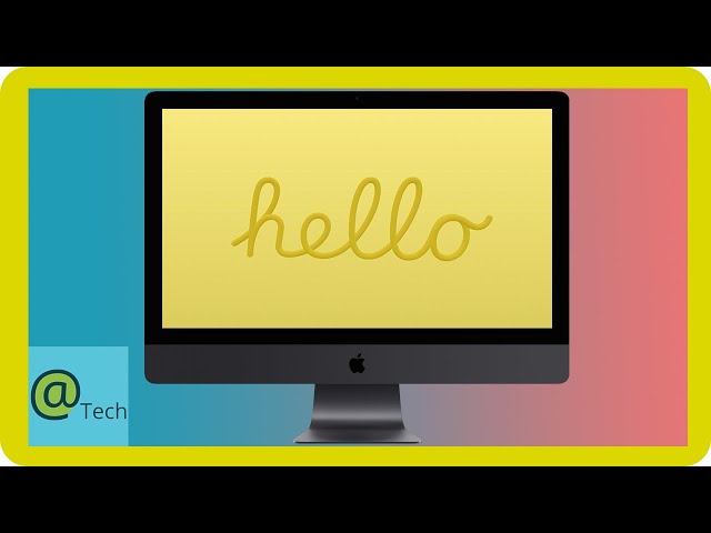 Get iMac Hello Screensaver on All Macs