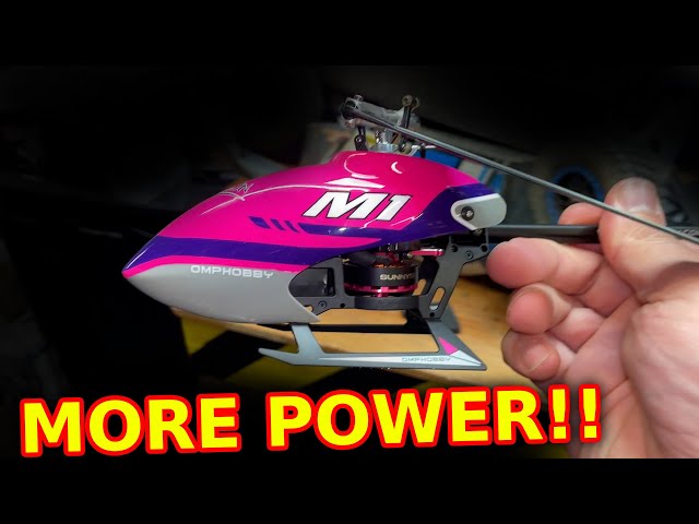 Tiny RC Helicopter has so much POWER!!!
