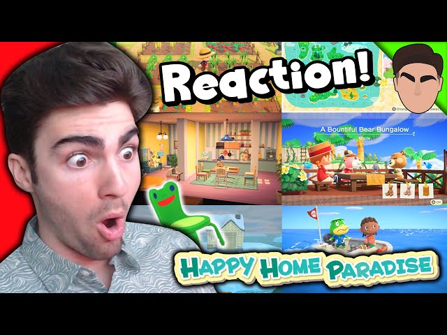 BEST UPDATE EVER!! Animal Crossing New Horizons Direct REACTION!