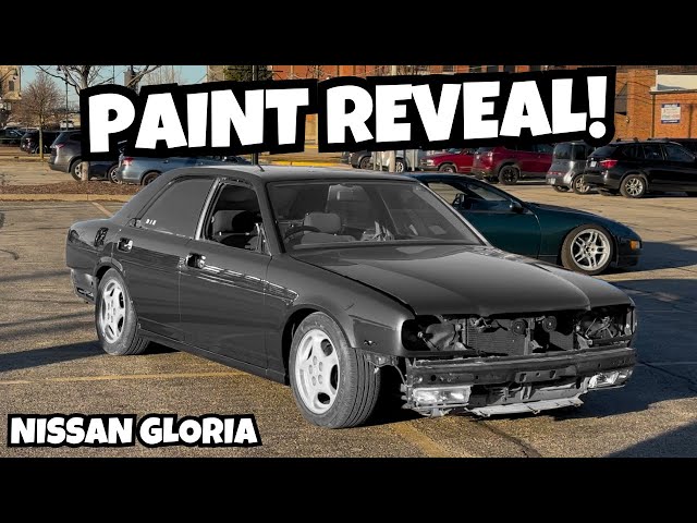 Revealing the New Color of my Nissan Gloria Y32!