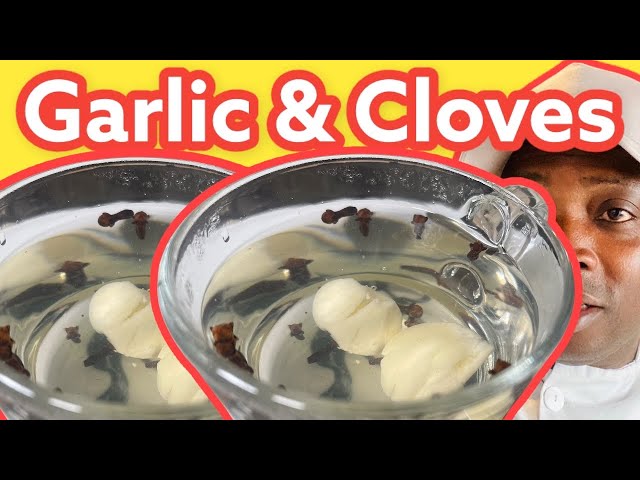 Drink cloves with garlic and you will thank me for the recipe 100%