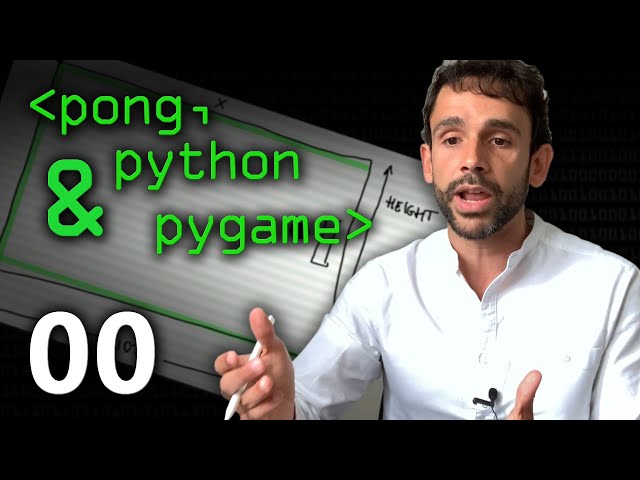 Pong, Python & Pygame 00 - Computerphile