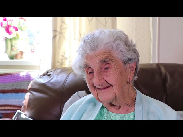 Elsie Allcock - 'I've lived in the same house for 105 years'- BBC East Midlands News