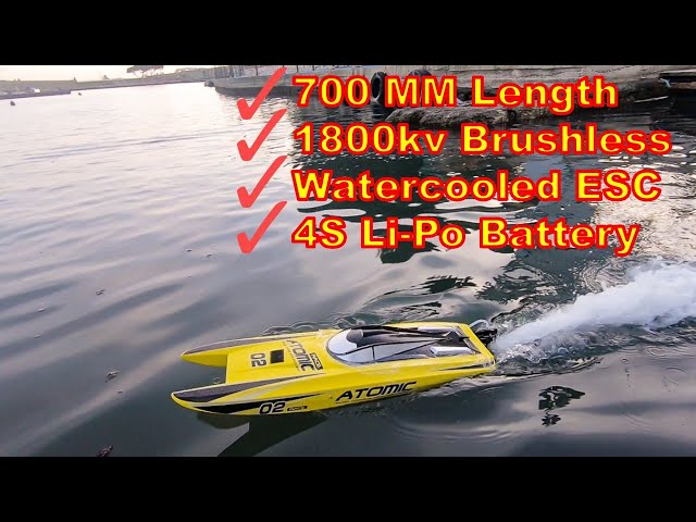 RC Boat Footage with Fimi X8 SE GPS Drone #shorts