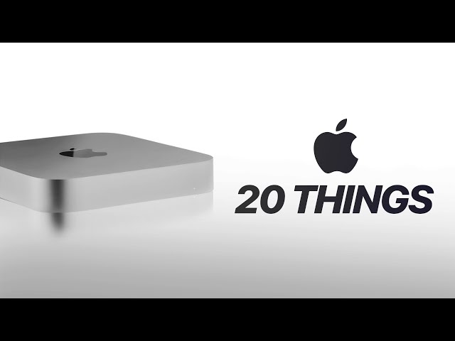 M2 Mac Mini (2023) - 20 Things You NEED to KNOW!