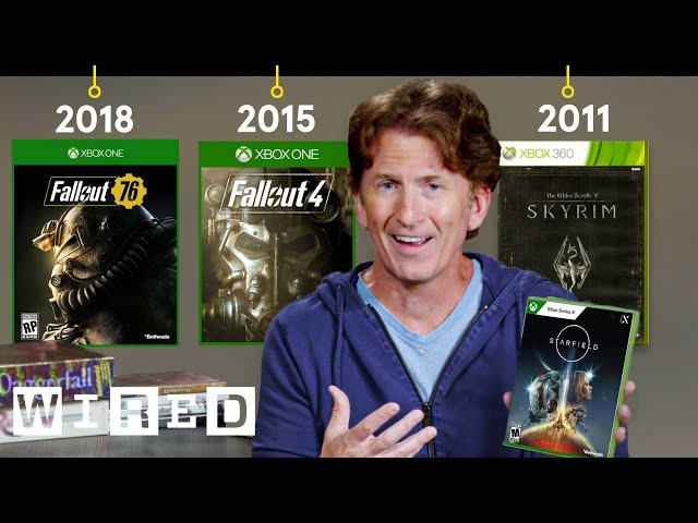 Todd Howard Breaks Down His Video Game Career | WIRED