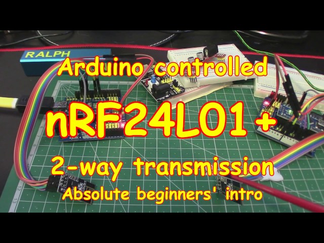 #73 nRF24L01 Send (and receive) data with your Arduino!