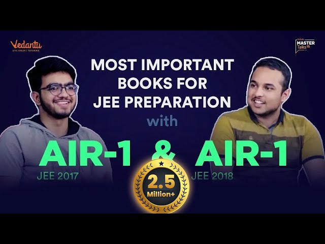 Important Books for JEE Mains and JEE Advanced Preparation | Best Books for IIT JEE | Vedantu JEE