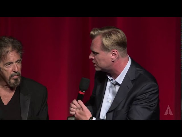 Christopher Nolan bamboozles Al Pacino and Robert De Niro