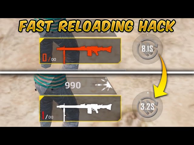 Fast Reloading Hack (PUBG Mobile/BGMI) tips and tricks #Shorts