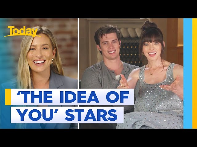 Anne Hathaway and Nicholas Galitzine chat about new film The Idea of You | Today Show Australia