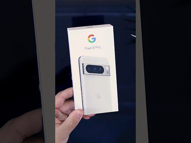 Pixel 8 Pro Unboxing! #pixel #android #madebygoogle