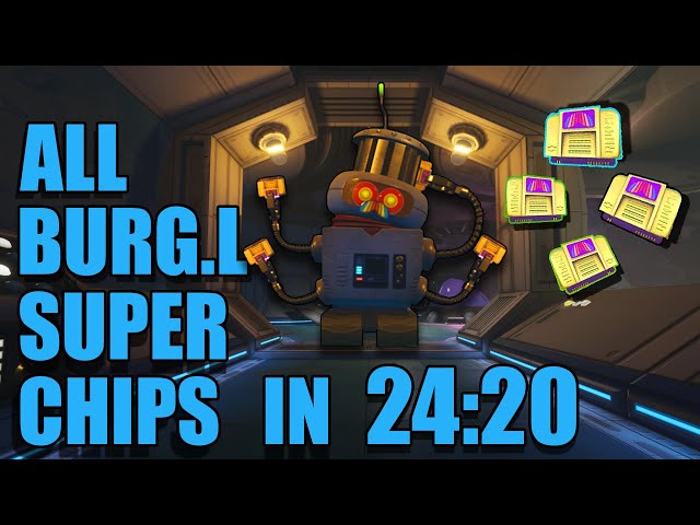 All BURG.L Super Chips in 24:20 || Grounded 1.0 Glitchless Speedrun ||