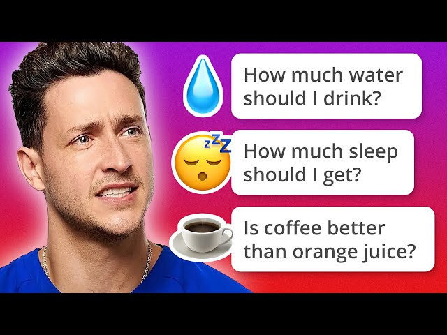 Is Coffee Better than Orange Juice? (Lightning Round with Doctor Mike)