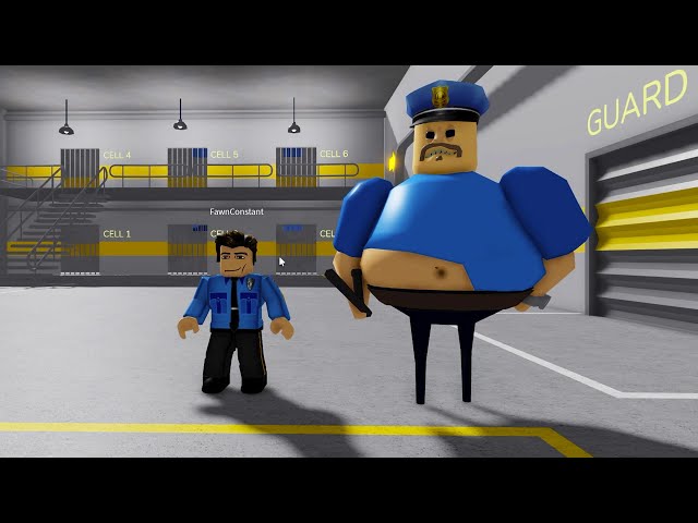 Escaping from a BARRY'S PRISON RUN! And BECAME a BARRY COP