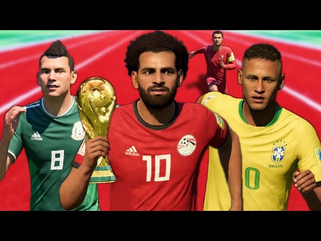 FASTEST PLAYERS IN THE WORLD CUP MODE! (FIFA 18 Speed Test)
