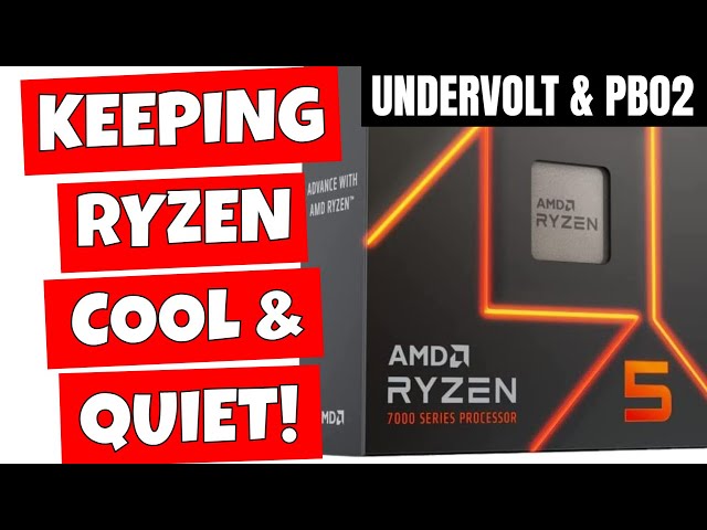 How To Tune AM5 Ryzen 7000 Series Wattage & Reduce Temps With Curve Optimiser PBO2