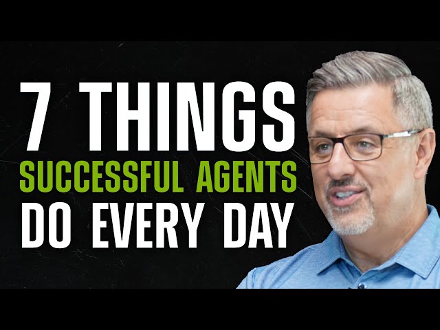 7 Things That Successful Insurance Agents Do Every Day (with Roger Short)