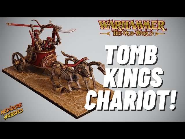 Old World Diaries: Tomb Kings are back! 1st Tomb Kings Chariot on Youtube on 10 years! #theoldworld