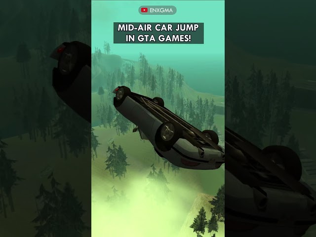 MID-AIR CAR JUMP in GTA Games! (GTA III → GTA 5)