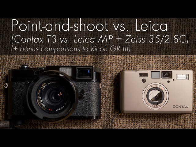 contax t3 vs leica mp side-by-side comparison