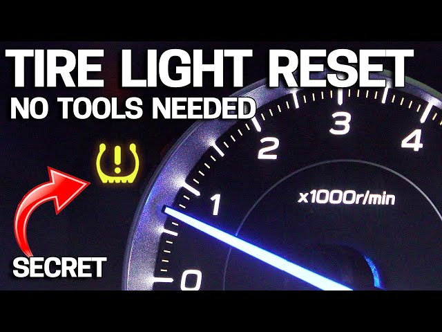 WHY Your Tire Light is ON & EASY FIX