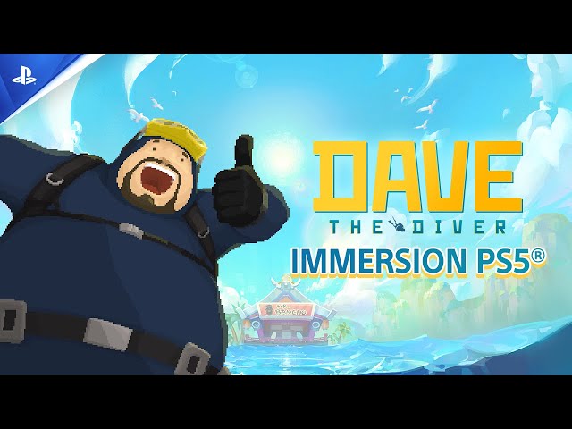 DAVE THE DIVER - Trailer des fonctionnalités PS5 - 4K
