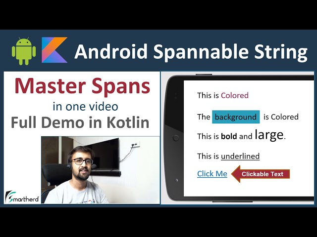 Spannable String in Android: Style a substring of TextView using Kotlin