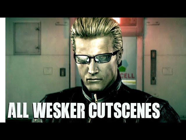 Resident Evil 5- All Albert Wesker CutScenes 1080p 60Fps